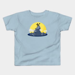 Arriving at the Summit Kids T-Shirt